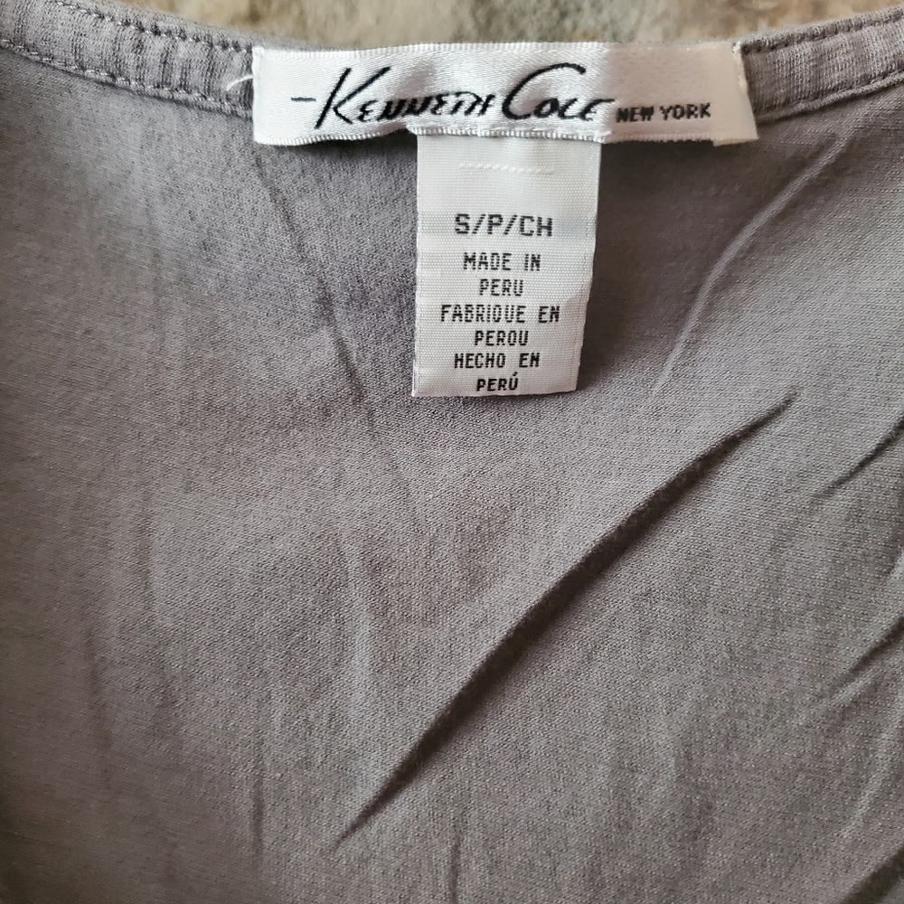 EUC / Kenneth Cole ruched top - Picture 6 of 8
